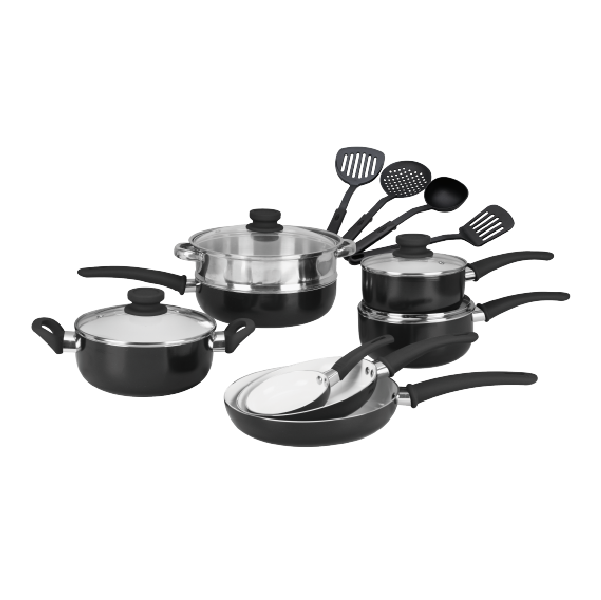 Gazi PRC-16C Purple Non-Stick Cookware Set : Gazi