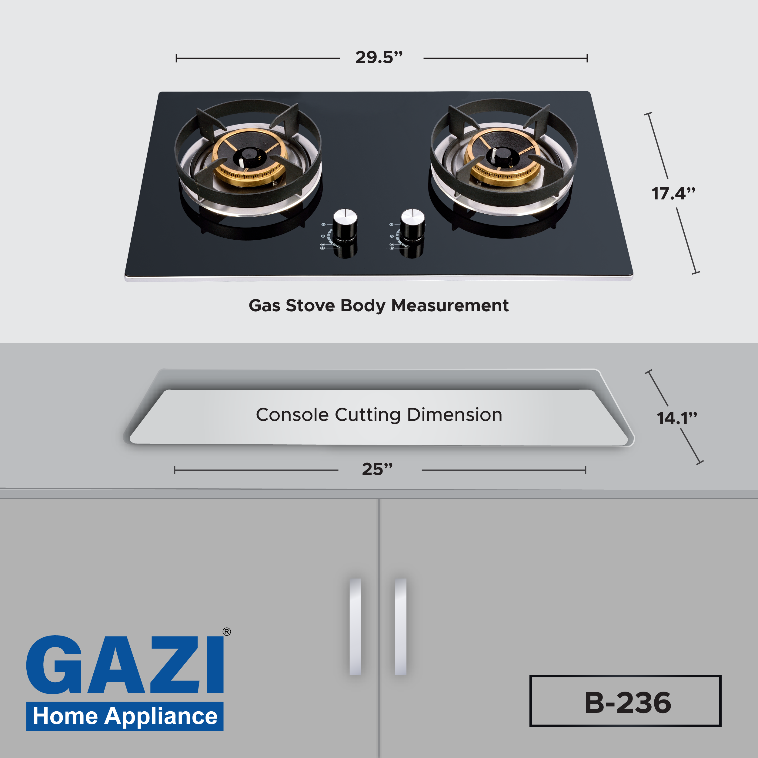 Gas Stove Price in Bangladesh B236