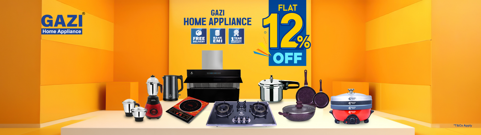 Gazi Home Appliance promo