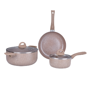 Gazi Non-Stick Cookware Set - FE 2207-5C