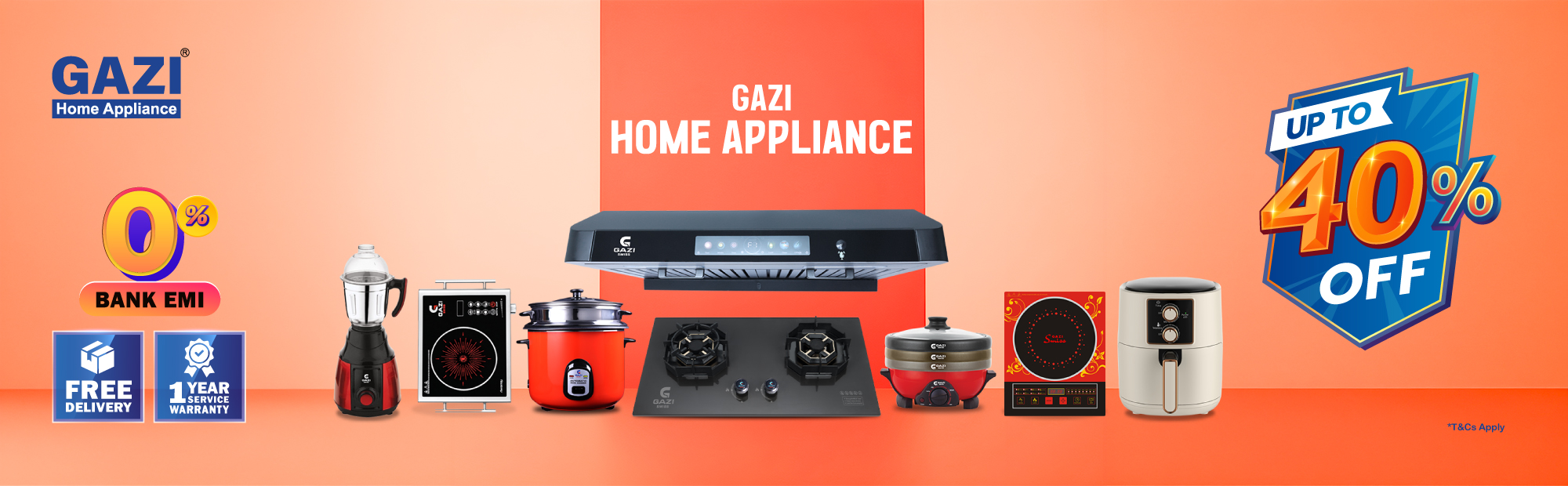 Gazi Home Appliance promo