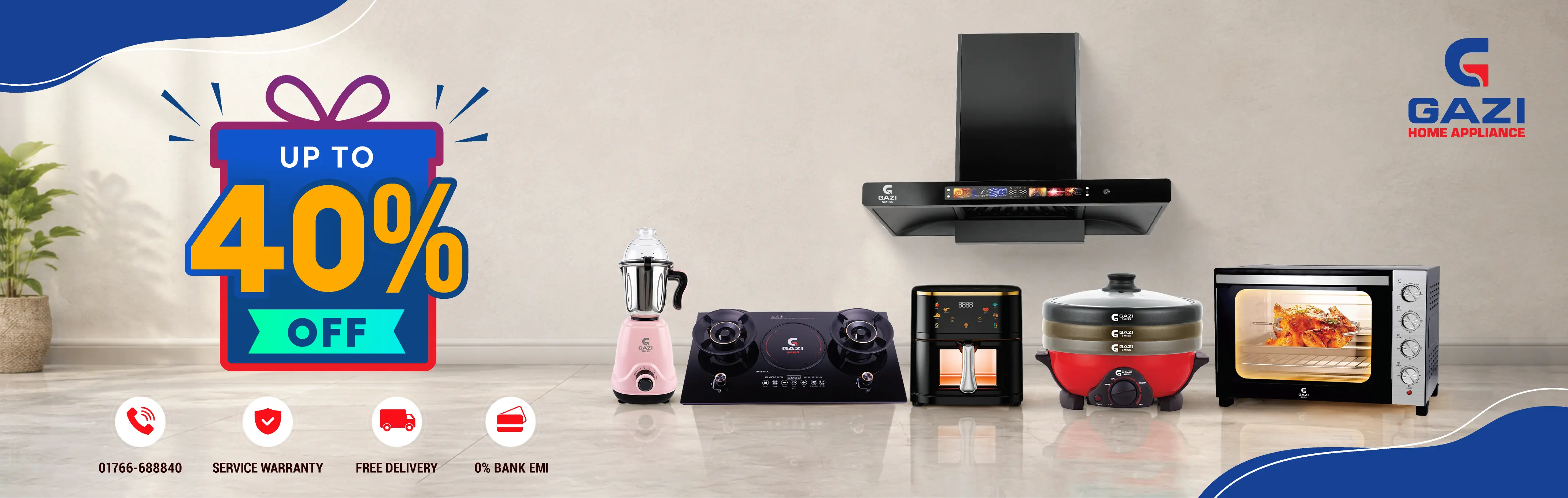 Gazi Home Appliance promo